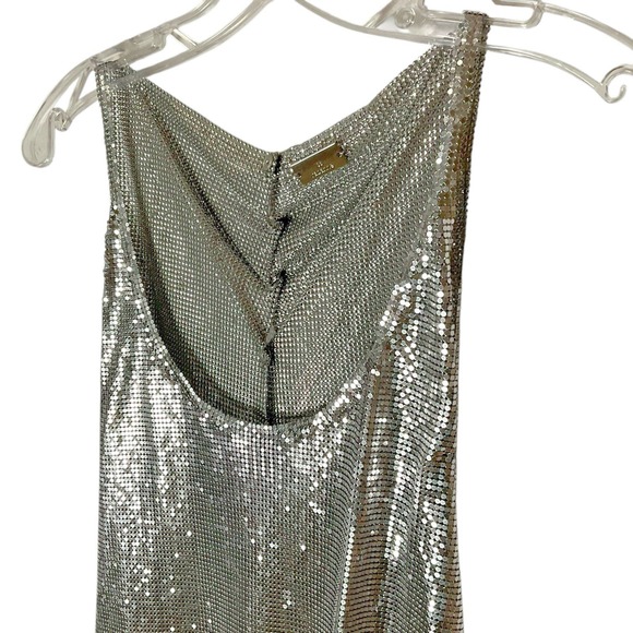 Paco Rabanne Chain Metal Mesh Mini Dress - Picture 4 of 11